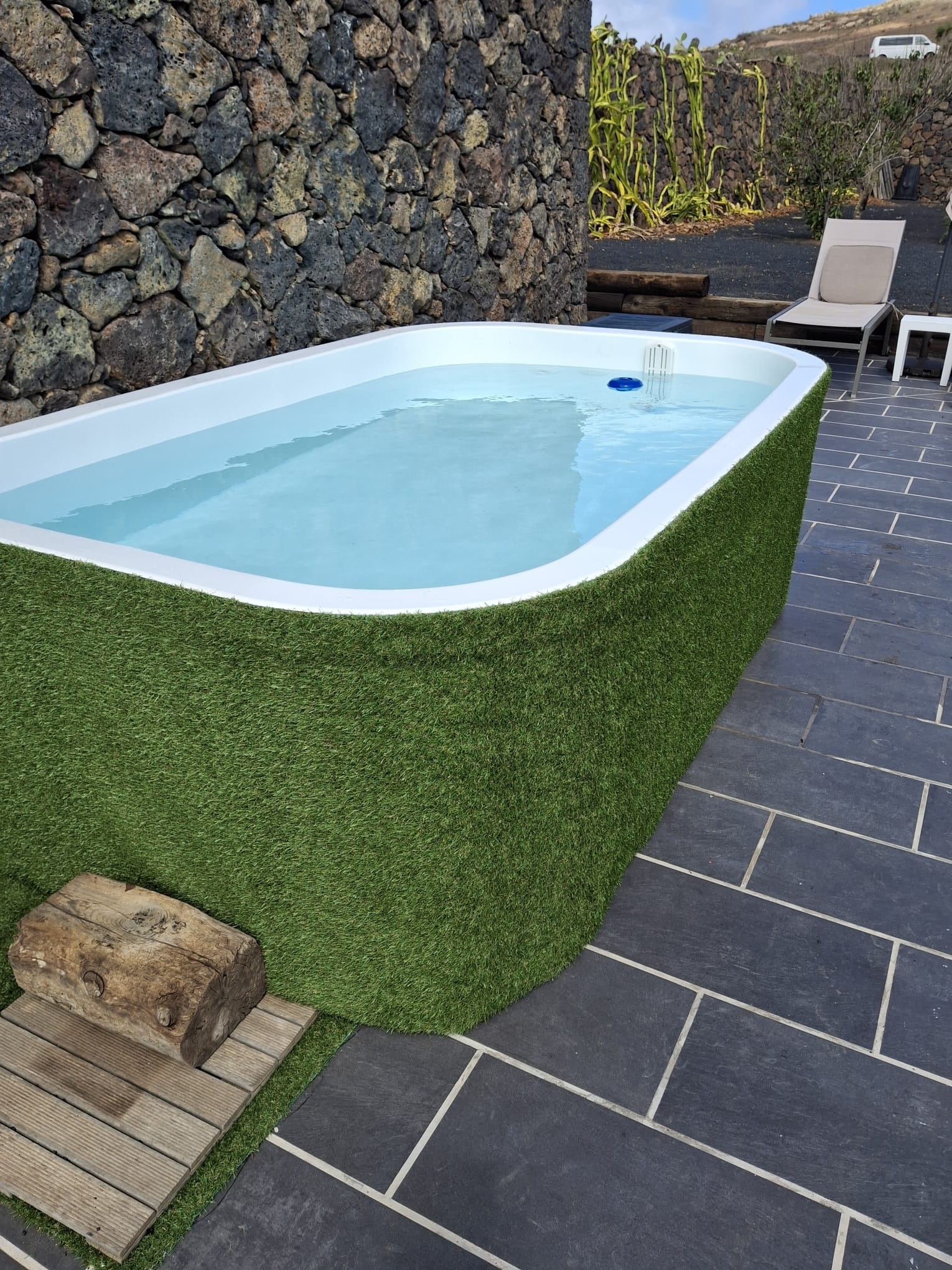 Mini piscina para terrazas